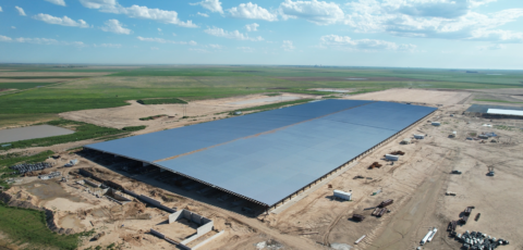 High Plains Ponderosa Dairy Crossvent Barn