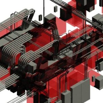 industrial design-build electrical rendering